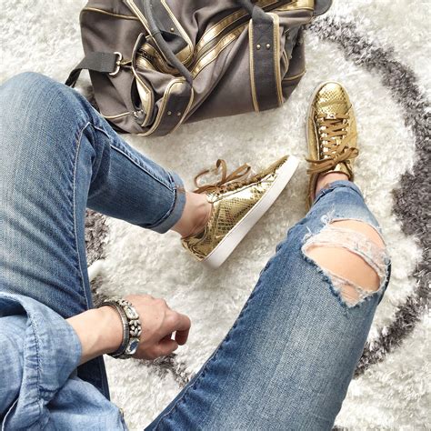 tenis michael kors metallic|michael kors sneakers outfit.